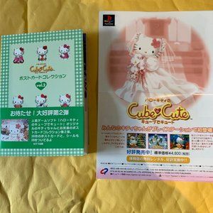 VERY RARE vintage 1998 Hello Kitty Post card book (38) volume 2
